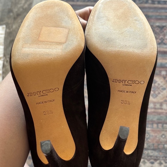 Jimmy Choo “Corrina” 60s revival embroidered boots - Picture 3 of 5